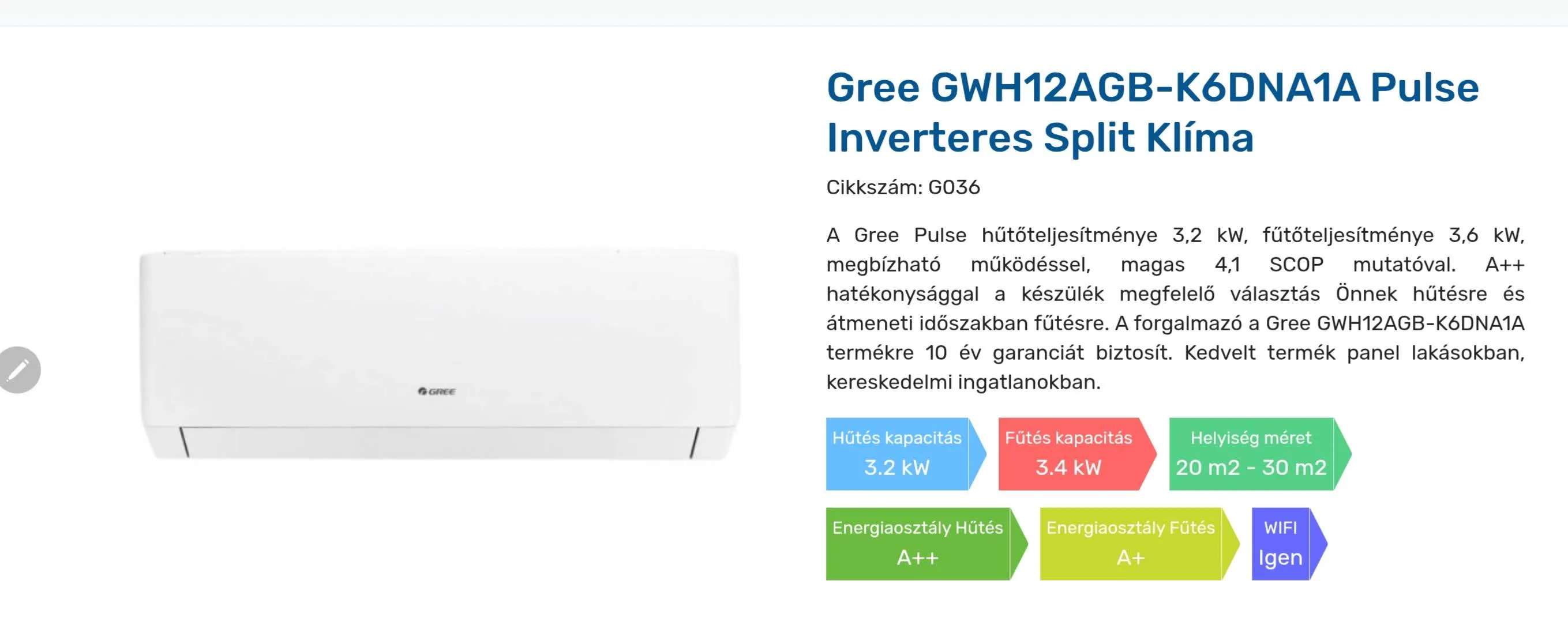 Klíma készülék 1